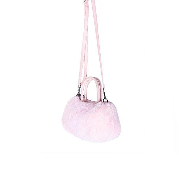 Luxe Fashion Classic Faux Fur Bowler | 1-Piece | Pink - Picture 3 of 7